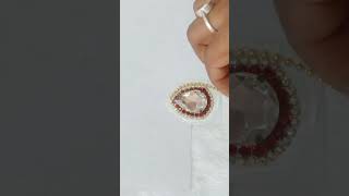 Diy brooch 😱 How to make a brooch broochhandmade brooches brooch  diy youtube treanding viral [upl. by Banebrudge]