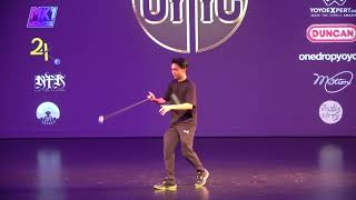 Evan Nagao — 1st Place — X Division 2A — United YoYo Contest 2023 [upl. by Delanie]