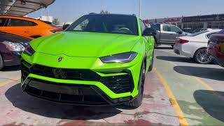 Lamborghini Urus Green Special 2022 Pearl Edition lamborghini 2022 [upl. by Ahsoet]