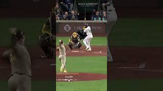 Randy Arozarena Home Run Robbed by Fernando Tatis Catch  Padres vs Mariners Highlights shorts [upl. by Salazar863]