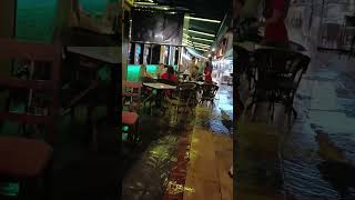 Fuengirola Málaga Spain  Nightlife Too much Rain [upl. by Starobin441]