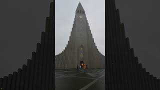 Lutheran Parish Church Reykjavik Iceland 🇮🇸 shortvideo [upl. by Marjy]