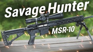 Savage MSR 10 Hunter and Leupold Mark 4 The Ultimate Combo [upl. by Zak934]