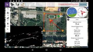 Ardupilot Mini Drone Sky Viper 2450 GPS with QGC Live video stream QGroundControl [upl. by Suertemed]