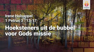 Hoeksteners uit de bubbel voor Gods missie  Kerkdienst zondag 17 november ochtend [upl. by Lumpkin]