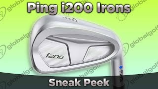 Ping i200 Irons Sneak Peek [upl. by Yretsym227]