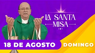 ✝️ MISA DE HOY Domingo 18 De Agosto De 2024  Misa Diaria Cosmovision misa [upl. by Eiramnerual]