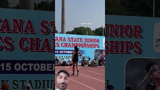 100 m handle girl athleticschampionship motivation shorts video ytshorts sprint celebworkout [upl. by Salba387]