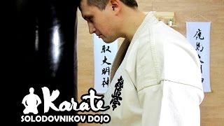 Нокаутирующий удар для драки и самообороны кекусинкай  Knockout punch for self defense [upl. by Liza]