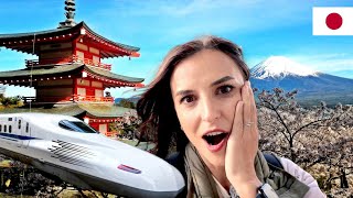 Cu BULLET TRAINul prin Japonia  810 km în 4 ore până la Mt Fuji [upl. by Selrhc]