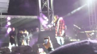 Common brings out Kanye West at AAHH Fest in Chi [upl. by Noremak]