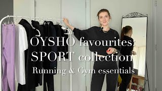 OYSHO favourites SPORT Collection  Running amp Gym essentials [upl. by Aihsekal]