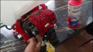 How To Start Honda Gx25 Sprayer And Instructions [upl. by Checani]