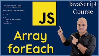 Array forEach Method in JavaScript [upl. by Schuman]