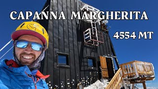 Capanna Margherita  4554 mt  Scialpinismo  In giornata da Indren al Rifugio più alto dEuropa 4K [upl. by Appleton]