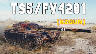 World of Tanks T95FV4201 Chieftain  4 Kills 106K Damage [upl. by Burkhard]