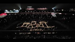 Rutgers Marching Band 92824  Lifes Good Halftime Show [upl. by Alleusnoc]