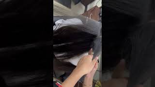 Easy way to do hair ironing  easy way to do hair straightening  hair staright कैसे karien hair [upl. by Yajet]