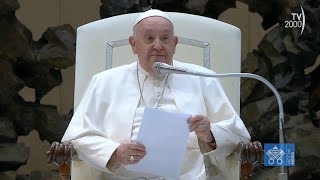 Papa Francesco Udienza Generale 29 novembre 2023 [upl. by Butcher570]