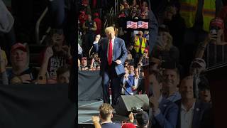 Donald Trump concludes his Milwaukee rally by dancing to YMCA 🇺🇲 USA [upl. by Jotham]