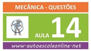 AULA 114 PROVA SIMULADA MECÂNICA  CURSO LEGISLAÇÃO DE TRÂNSITO EM AUTO ESCOLA [upl. by Lled626]