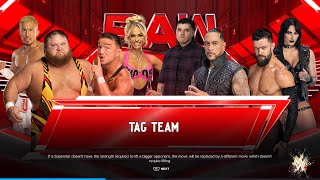 WWE 2k24 I Universe Mode I Alpha Academy vs The Judgement Day I Gameplay [upl. by Ambler321]