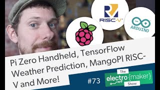 Pi Zero Handheld Arduino TensorFlow Weather Prediction MangoPI RISCV and More [upl. by Greenman]