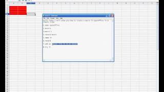 openoffice calc  recording macros [upl. by Giule]