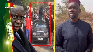 Son cortège bloqué SONKO sarrête en pleine brousse amp réagit quotMacky menouma téré dougou vélingara [upl. by Phelps]