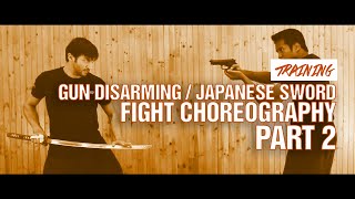 GUN DISARMING  FIGHT CHOREOGRAPHY  PART 2 Samuel KEFI ABRIKH  ACS [upl. by Akeem]