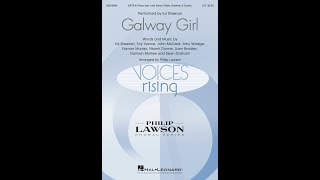 Galway Girl SATB Choir  Arranged by Philip Lawson [upl. by Barling257]