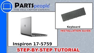 Dell Inspiron 175759 P28E004 Keyboard HowTo Video Tutorial [upl. by Revorg]