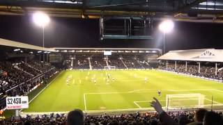 united fans bouncing at fulham [upl. by Cathi]