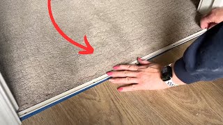 Homeowner tries the new vinyl plank flooring solution DIYers are OBSESSED with [upl. by Ailel]