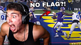 THE REFS ARE ON CRACKKKK Vikings vs Rams Game Highlights  NFL 2024 Season Week 7 [upl. by Idnam]