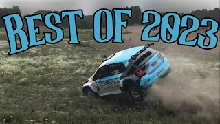 Best of swedish rallying 2023  Crashes amp action [upl. by Bern]