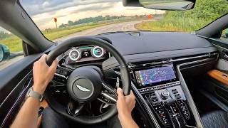 2024 Aston Martin DB12  POV Driving Impressions [upl. by Signe]