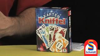 KARTEN KNIFFEL® │ Schmidt Spiele Erklärvideo [upl. by Demahum]