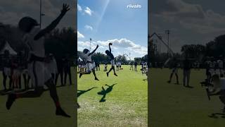 5⭐️ Georgia Signee Ellis Robinson with a ridiculous INT🔥 [upl. by Plotkin]