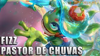 Fizz Pastor de Chuvas Skin Spotlight  League of legends [upl. by Harmonie307]