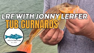 LRF Gurnard Fishing with Jon Owens in Dawlish Devon [upl. by Notlil308]