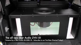 Skar Audio ZVX15 on a SK25001D Getting Crazy HD [upl. by Gonnella]