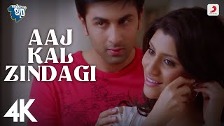 Aaj Kal Zindagi Full Video  Wake Up SidRanbir Kapoor Konkona SenShankar Mahadevan  4K [upl. by Karlee534]