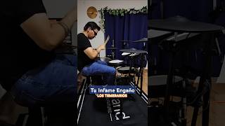 Tu Infame Engaño  Los Temerarios drums lostemerarios bateristasmexicanos viralvideo [upl. by Minton]