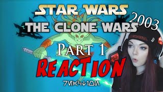 Most Impressive Clone Wars 2003 Part 1 REACTION [upl. by Suiradel]