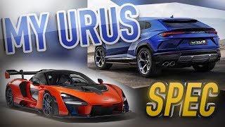 VLOG My Lamborghini Urus Spec Thoughts on Mclaren Senna [upl. by Hilliard34]