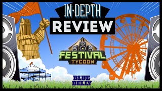 Festival Tycoon  InDepth Review  Manage your own music festival company [upl. by Etteuqaj916]