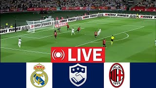 🔴LIVE AC Milan vs Real Madrid  eFootball Pes 21 Gameplay [upl. by Sarilda42]