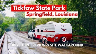 RV Camping at Tickfaw State Park in Springfield Louisiana [upl. by Naol926]