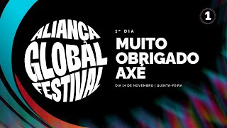 Festival Aliança Global Muito obrigado axé [upl. by Allistir]